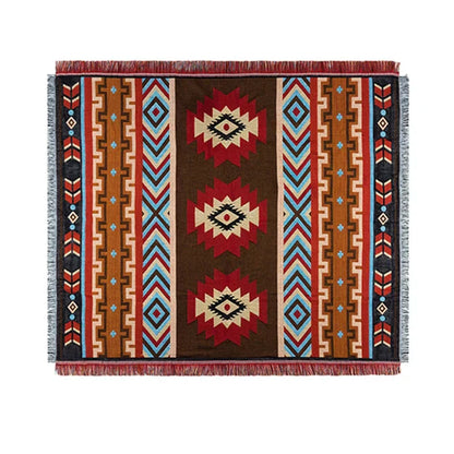 Decorbites™ Geometrische Baumwollgestrickte Sofadecke & Wandteppich