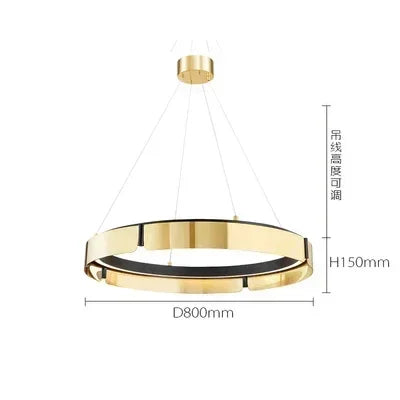 Decorbites™ LED-Kronleuchter: Modernes minimalistisches Pendellicht für Wohnzimmer, Esszimmer, Küche, Schlafzimmer