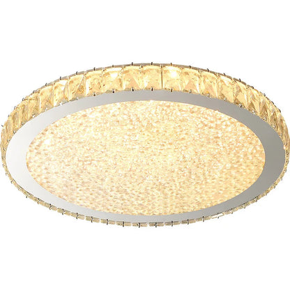 Decorbites™ Kristall-Runder LED-Deckenleuchter - Moderne Edelstahlleuchte