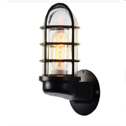 Decorbites™ Eisenkäfig-Wandleuchte Guard Wall Sconce Vintage Retro Industrie-Loft-Wandlampe