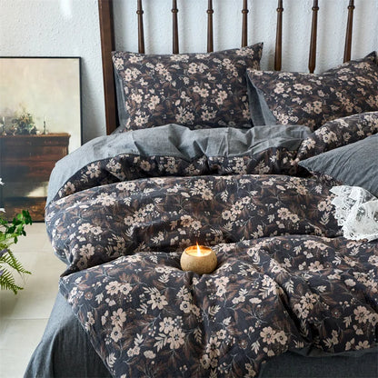 DecorBites™ Cotton Jacquard Bedding Sets Vintage Quilt Set for All Seasons
