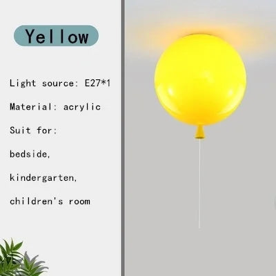 Decorbites™ Kinder Ballon Anhänger Leuchter LED Hängelampe für das Wohnzimmer