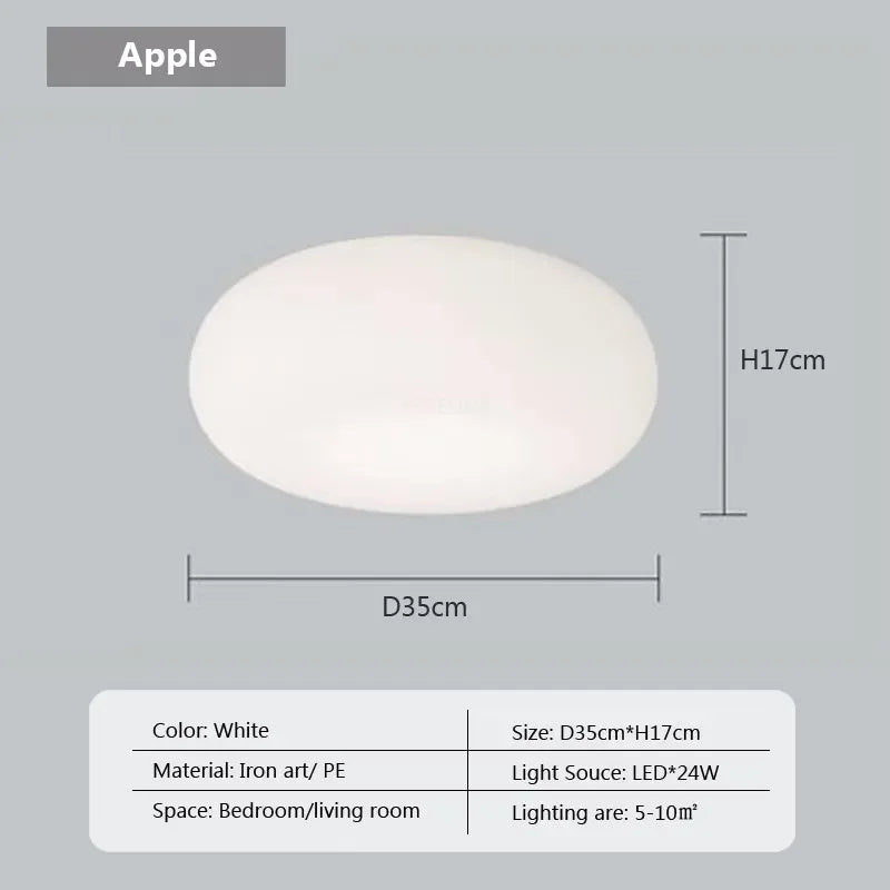 Decorbites™ Sahneapfel LED-Hängeleuchte für gemütliche Beleuchtung im Hausdekor