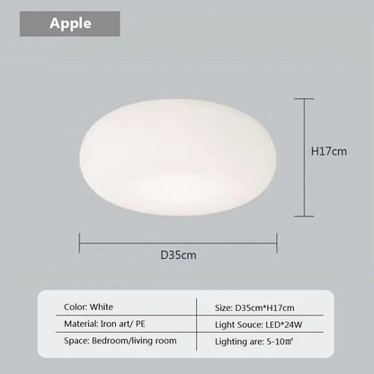 Decorbites™ Sahneapfel LED-Hängeleuchte für gemütliche Beleuchtung im Hausdekor