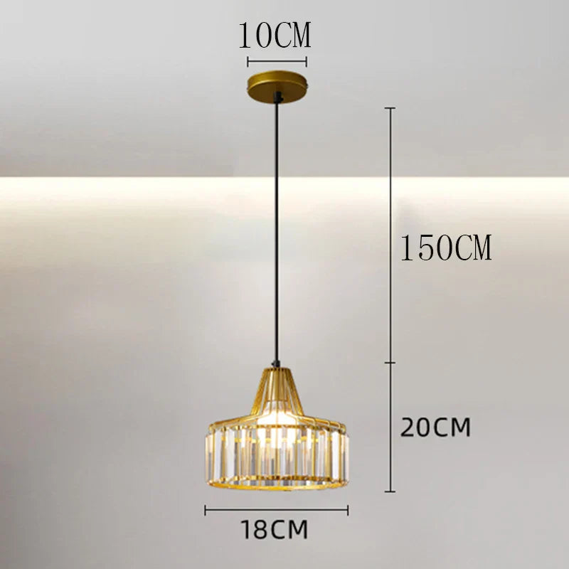 DecorBites™ LED Pendant Chandelier for Stylish Indoor Bedroom Decor