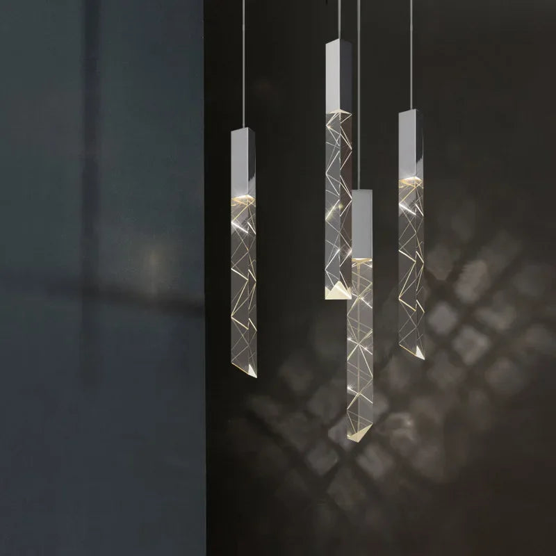 Decorbites™ Kristallglas LED-Hängeleuchte: Moderne nordische Beleuchtung für Restaurant und Flur