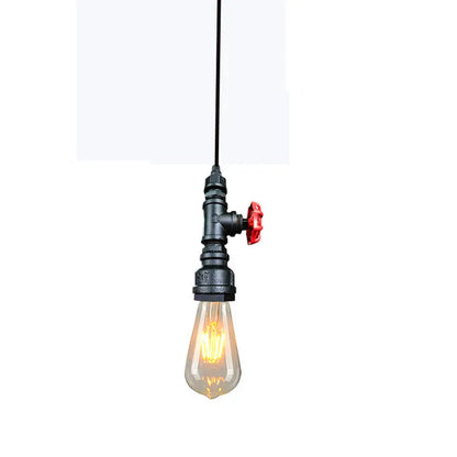 DecorBites™ Industrial Water Pipe Chandelier for Home Bar Kitchen Restaurant Pendant Lamp