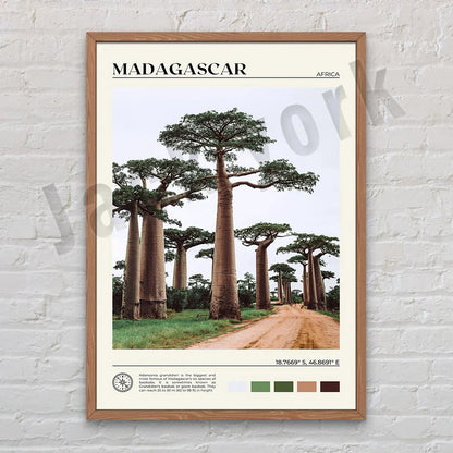 DecorBites™ Africa Landscape Posters Collection