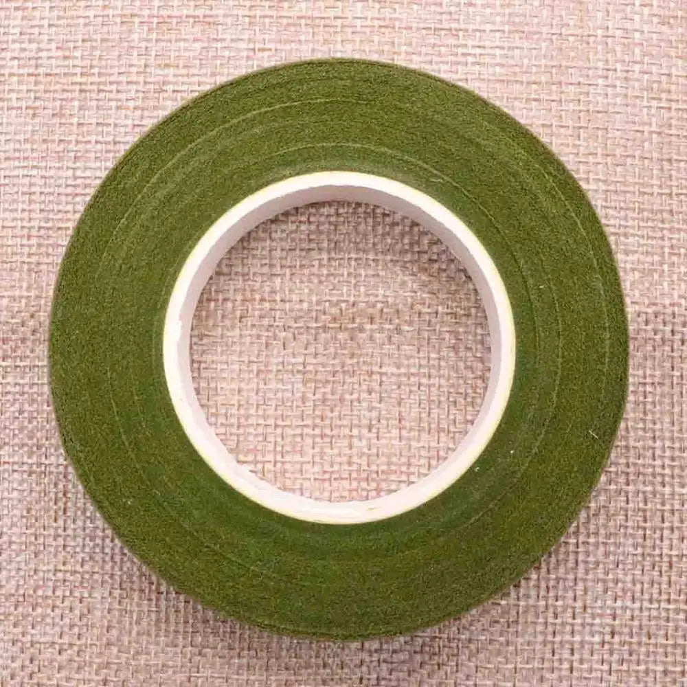 Green Floral Wrapping Tape