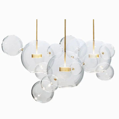 Decorbites™ Glas-Blase-Ball-LED-Kronleuchter Mickey-Licht für moderne Innenräume