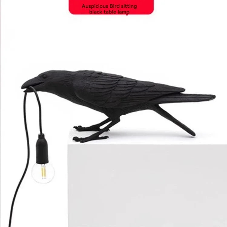 Decorbites™ Lebendige Vogel Harz-Tischlampe - Heimdekoration-Beleuchtung für Schlafzimmer, Wohnzimmer