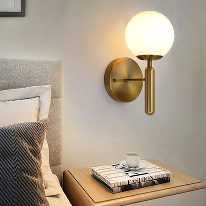 Decorbites™ Glas-Kugel-Hängeleuchter: Moderne LED-Deckenleuchte, nordischer Stil für die Hausbeleuchtung