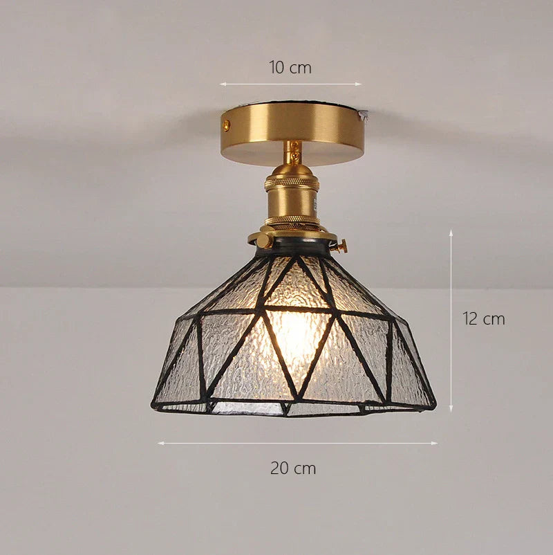 Decorbites™ Glas-Schirm-Hängeleuchte für Küchen-Gang-Schlafzimmer LED-Leuchten-Armaturen