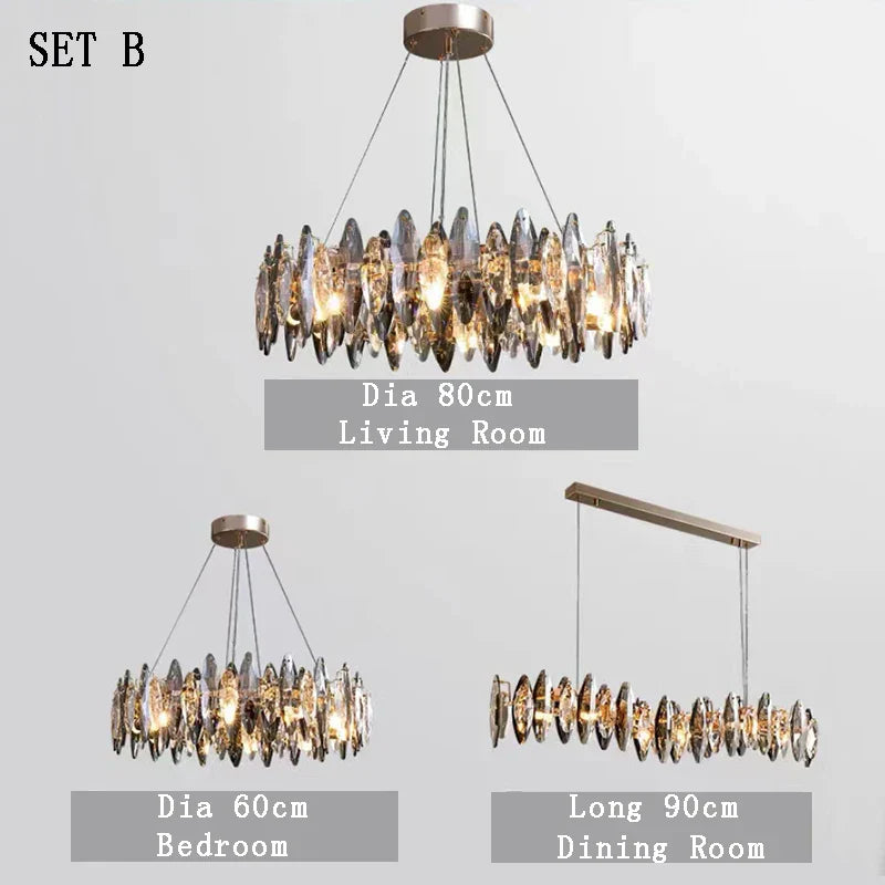 Stainless Modern Chandelier
