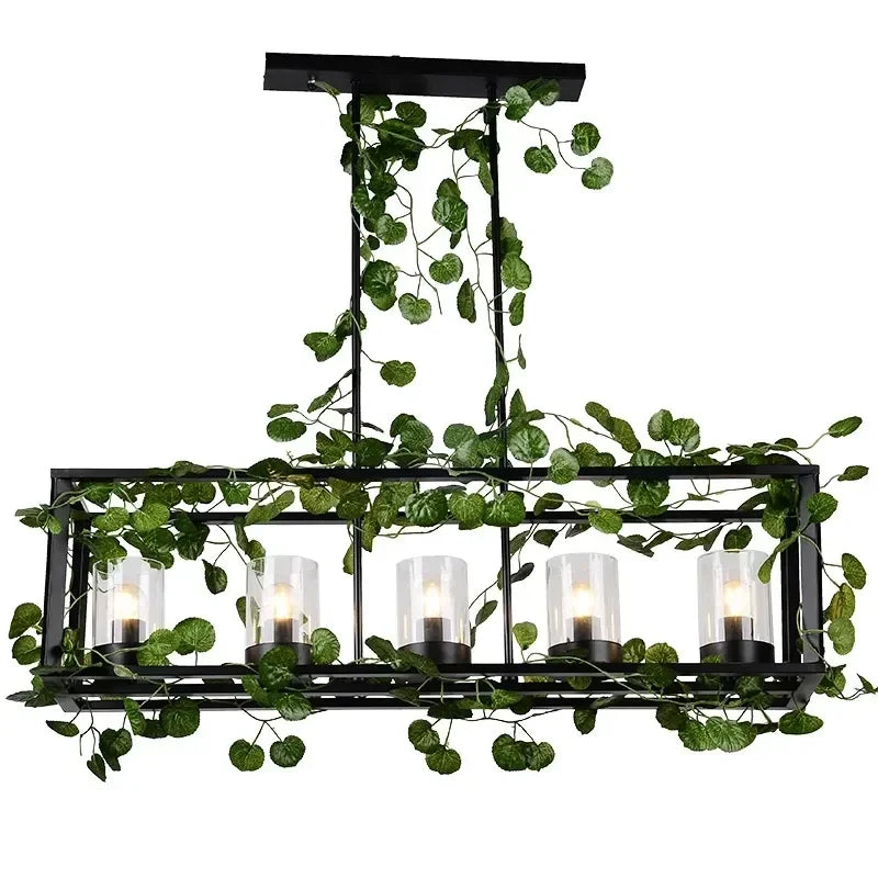 Decorbites™ Vogelkäfig-Kronleuchter: Dekoration für Restaurant, Bar, Wohnzimmer, Garten – Vintage-Hängeleuchte