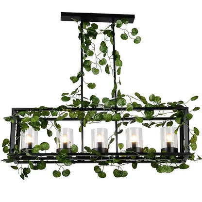 Decorbites™ Vogelkäfig-Kronleuchter: Dekoration für Restaurant, Bar, Wohnzimmer, Garten – Vintage-Hängeleuchte