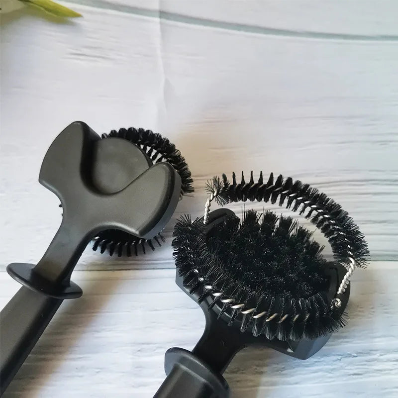 Decorbites™ Reinigungsbürste für Kaffeemaschinen - Reinigungswerkzeug für den Brühkopf & Mini-Löffel