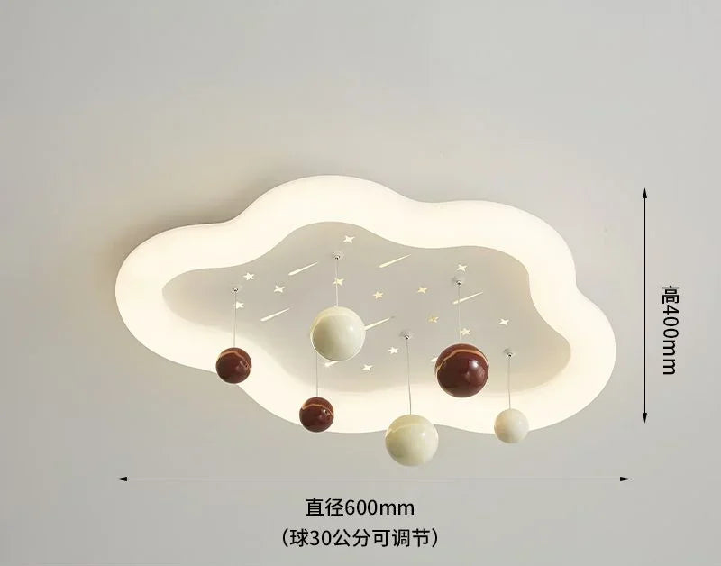 Cream Cloud Chandelier Light
