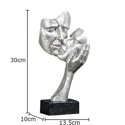 DecorBites™ Creative Thinker Modern Sculpture Decor Ornament for Desk and Room Aesthetics
