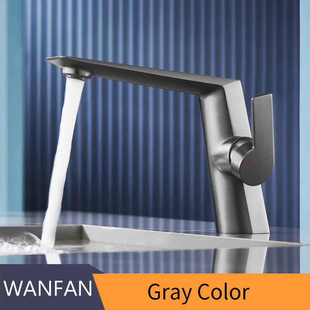 Brushed Gold Bathroom Faucet Precise Craftsmanship