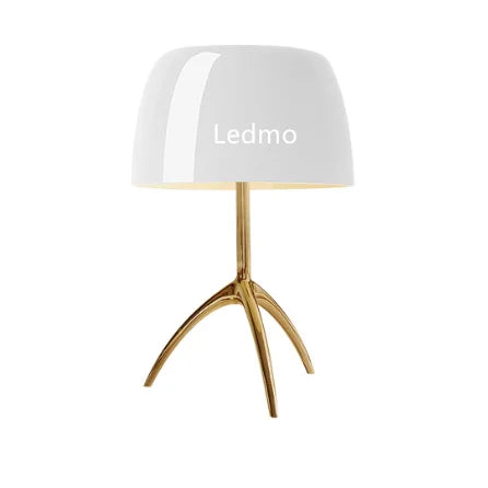 Decorbites™ Glas-Schirm-Tischleuchte: Designer-Ständer-Schreibtischlampe für das Schlafzimmer