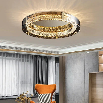 Decorbites™ Kristall-LED-Deckenleuchter dimmbar luxuriöse moderne Raumdekoration Schlafzimmerleuchte