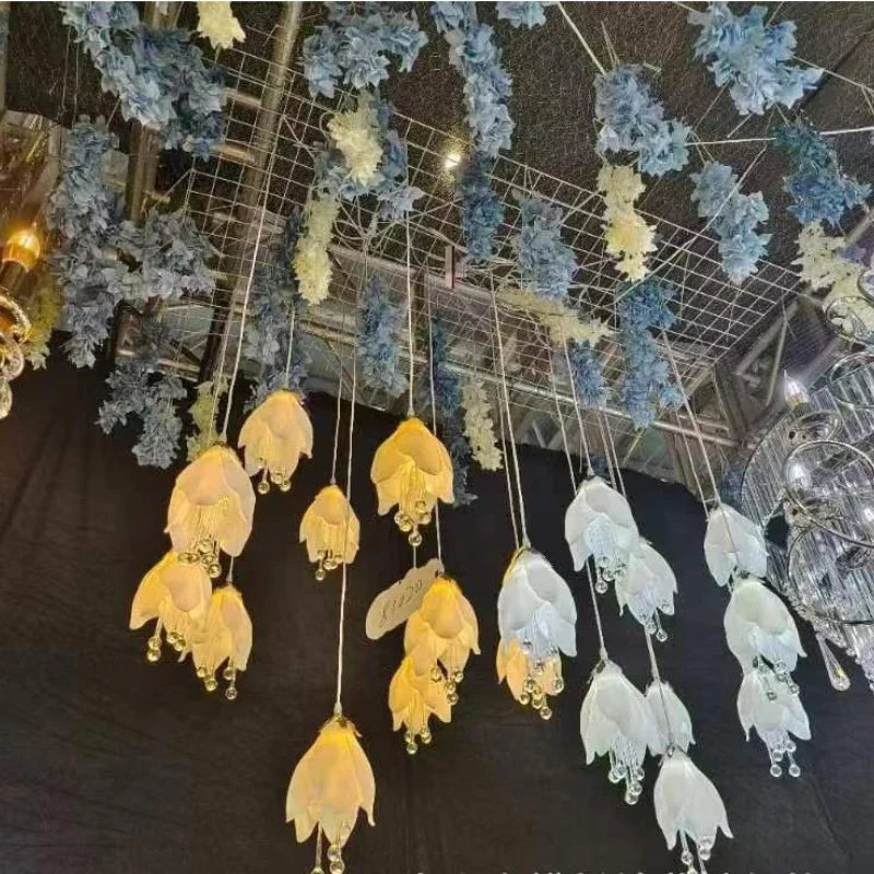Decorbites™ LED-Deckenleuchter für Hochzeit, Weihnachten, Partyschmuck & Bühnenbeleuchtung