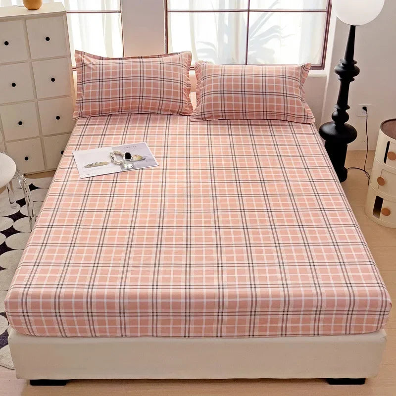 Decorbites™ Japanischer Stil Dickes Spannbettlaken für Queen-/King-Size-Bett