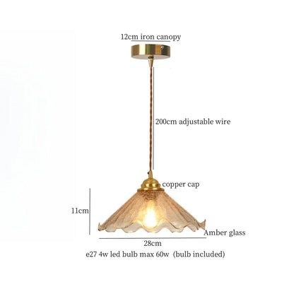 Decorbites™ Gesprungene Glas LED-Hängeleuchten für Heimdekoration, Restaurant, Wohnzimmer, Küche
