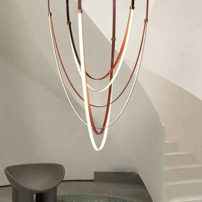 Decorbites™ LED-Langstreifen-Kronleuchter für modernes Wohnzimmer und Villa