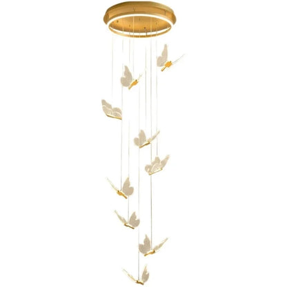 Decorbites™ LED-Kronleuchter: Modernes Schmetterlingsdesign, Acryl, Ausstellungshalle, Treppenhaus, Schlafzimmer-Nachtlampe Beleuchtungseinrichtungen