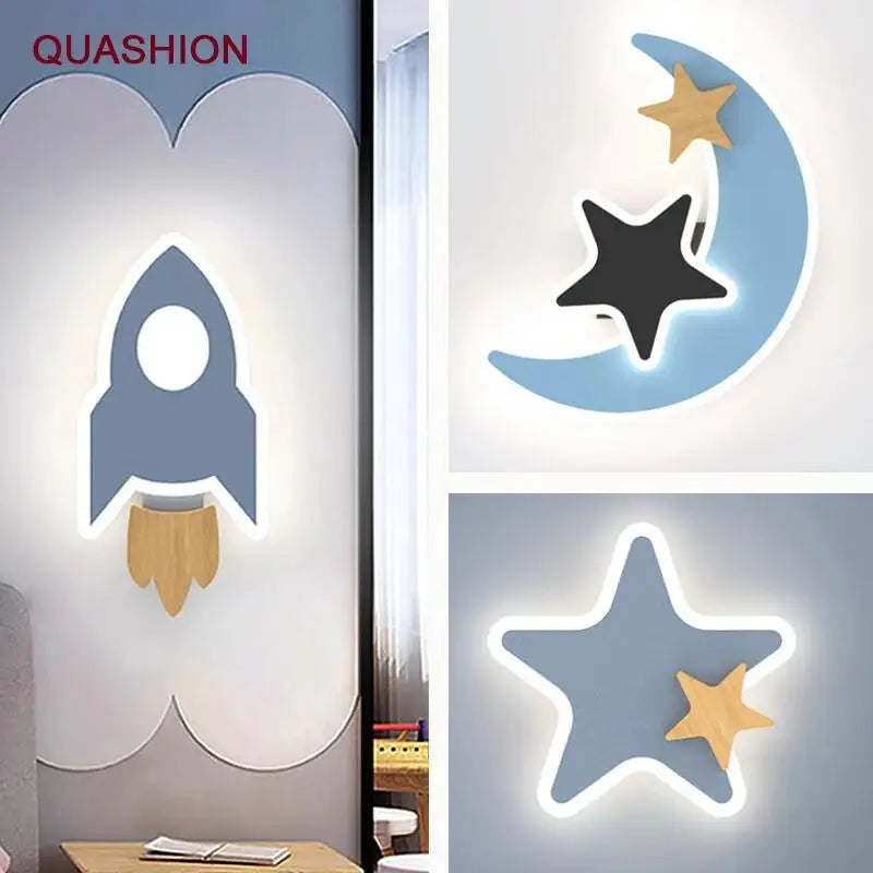 Decorbites™ Kinder-Cartoon-LED-Wandleuchte: Modern, süß, kreative Schlafzimmerbeleuchtung