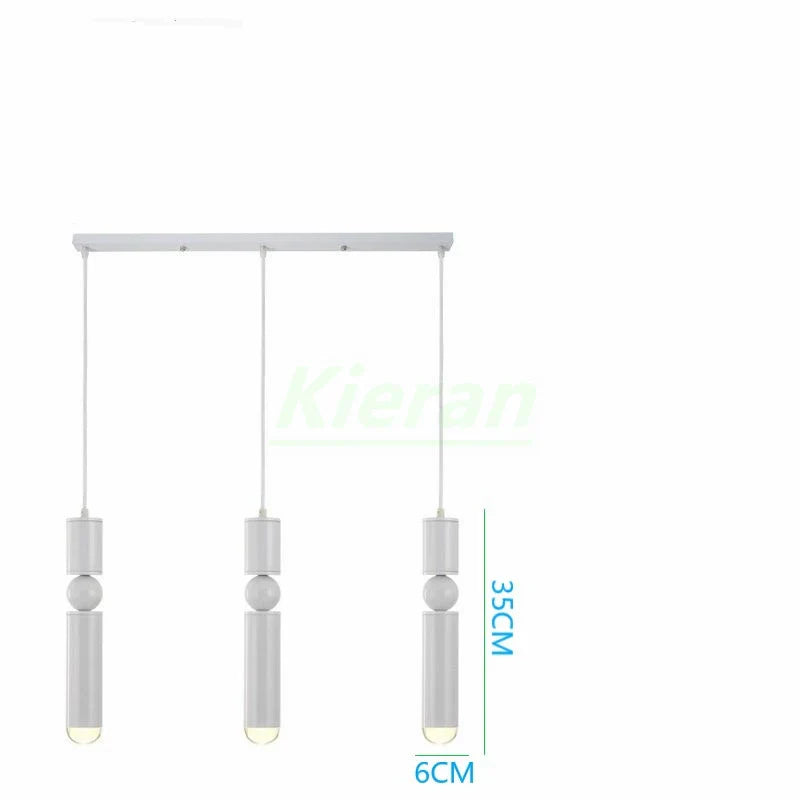 Decorbites™ Eisenkunst-LED-Hängeleuchte für modernes nordisches Stil-Wohnzimmer, Schlafzimmer und Heimdekoration