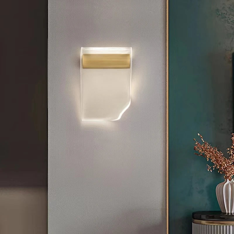Decorbites™ Himmlische Buch LED Wandlampe - Modernes Acryl-Design für Wohnzimmer und Schlafzimmer