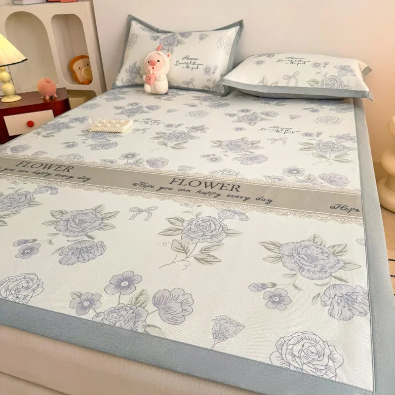 Decorbites™ Antibakterielles Muster-Matratzen-Set | Hautfreundlich & Weiche Matratze | Sommer-Klimaanlage