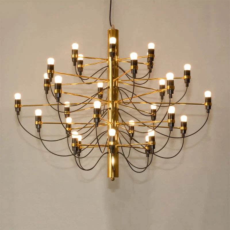 Decorbites™ LED-Kerzen-Lüster: Elegantes italienisches Design-Pendant-Licht für die Heimdekoration