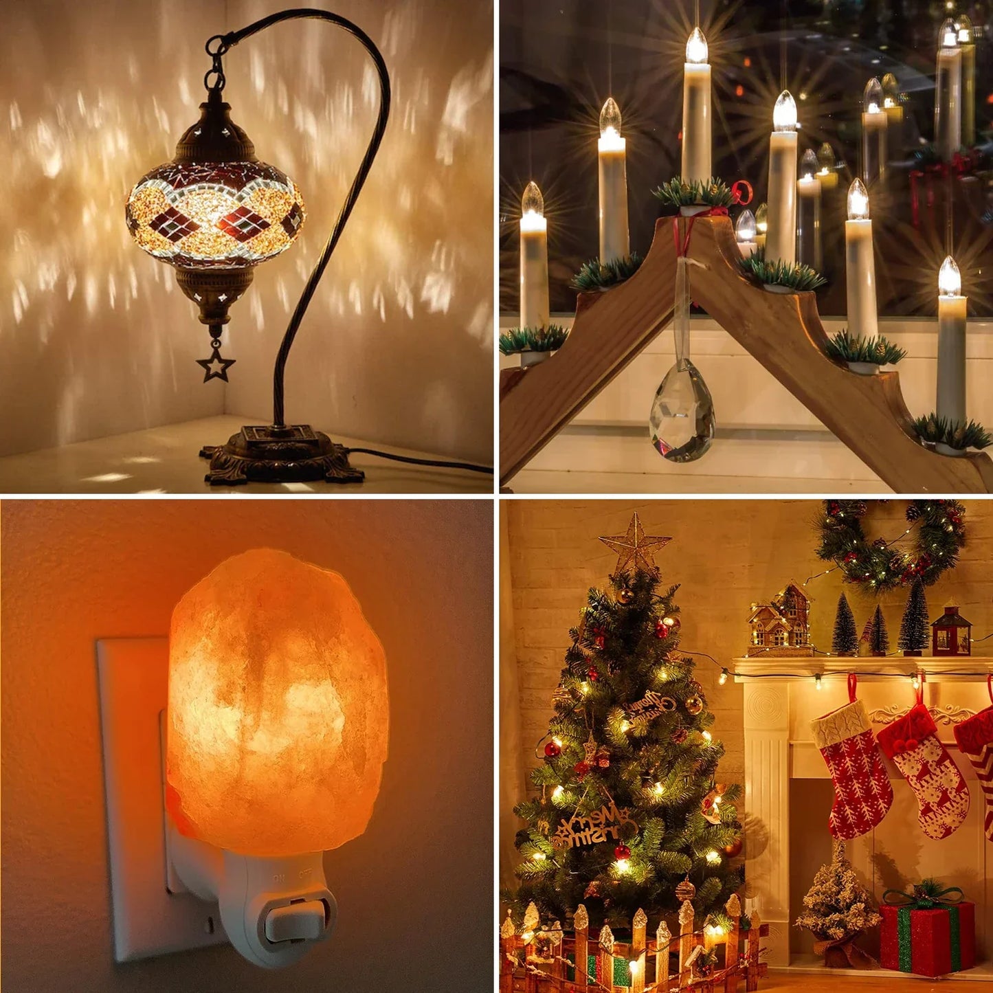 Decorbites™ Dimmbare LED-Nachtleuchten: E12 E14 Sockel, 0,5 W, Warmweiß 2700 K