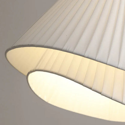 Decorbites™-Creme-Stoff-LED-Pendantleuchter für nordisches minimalistisches Heimdekoration