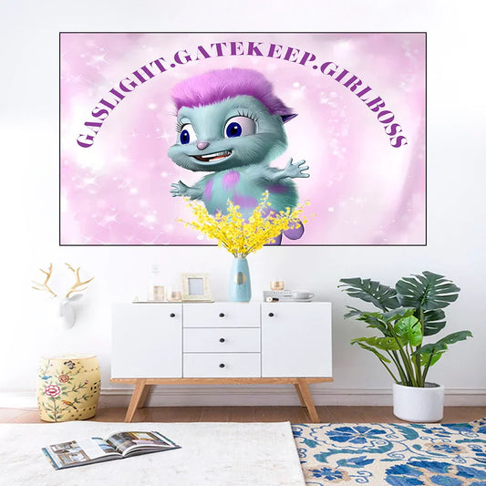 Decorbites™ Lustiges Cartoon-Fantasy-Gobelin-Stoff-Wandverkleidung für Schlafzimmer-Dekoration