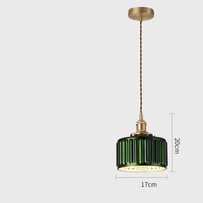 Decorbites™ Grüne Glas-LED-Hängeleuchten für Innenbeleuchtung im Zuhause, Wohnzimmer, Bar & Café