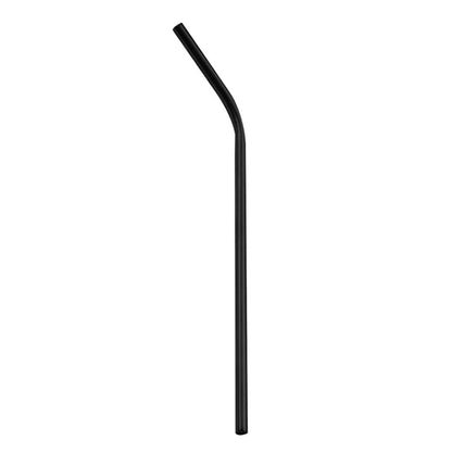 Decorbites™ 304-Edelstahl-Wiederverwendbare-Trinkhalme-Set für Getränke – Umweltfreundliche Metall Gebogene & Gerade