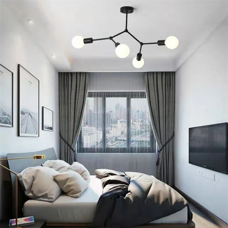 DecorBites™ LED Ceiling Chandelier for Restaurant Kitchen Living Room Décor