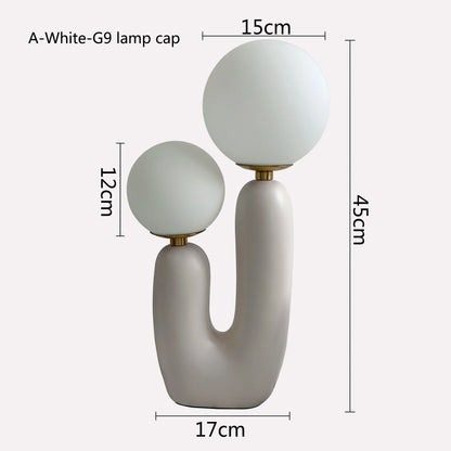 Decorbites™ Doppelt Frostiertes Glas-Kugelleuchte für Schlafzimmer- und Wohnzimmerbeleuchtung