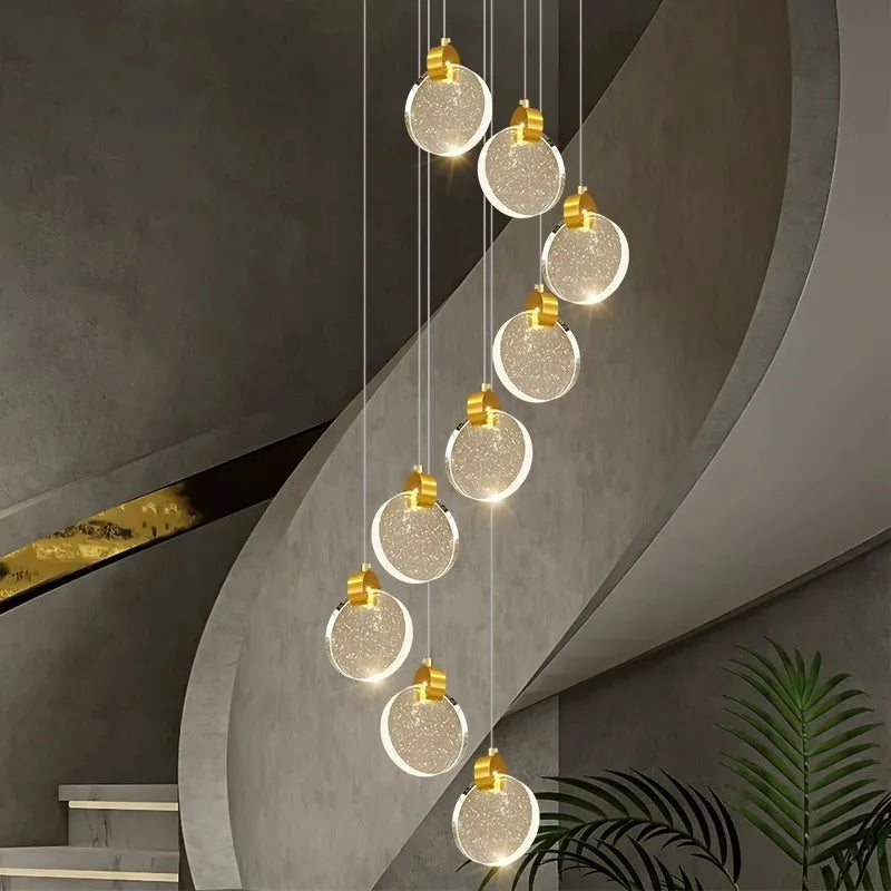 DecorBites™ LED Pendant Chandeliers for Modern Home Decor and Indoor Lighting