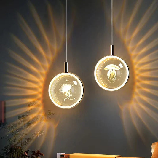Decorbites™ Dandelion-Kristallkugel-Leuchter LED-Hängeleuchte für Schlafzimmer und Restaurant