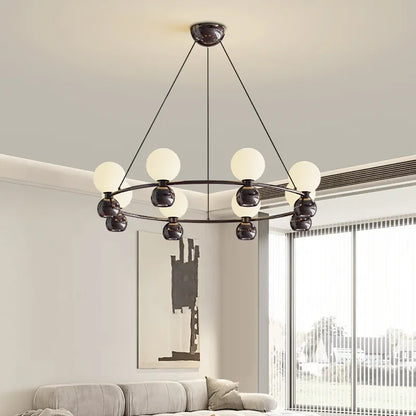 Decorbites™ Sahne Nordische Pendelleuchte für Wohnzimmer, Schlafzimmer und Esszimmer