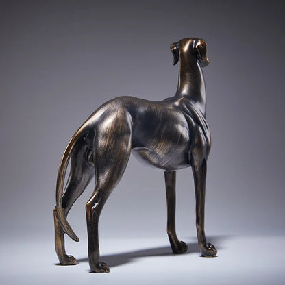 DecorBites™ Greyhound Dog Figurine Resin Home Decor Handicrafts