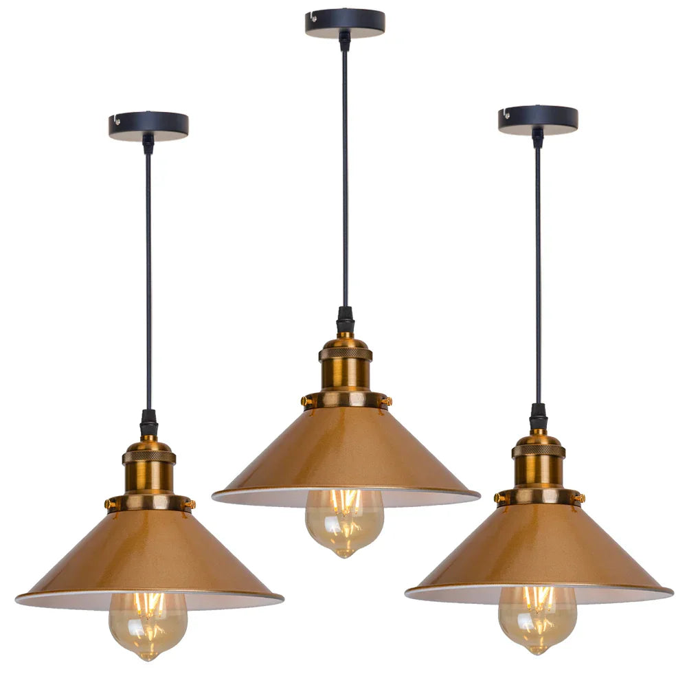 Decorbites™ Industrielle Retro-LED-Hängeleuchter-Pendant-Lampe für Heim-Esszimmer, Bar und Restaurant-Dekoration