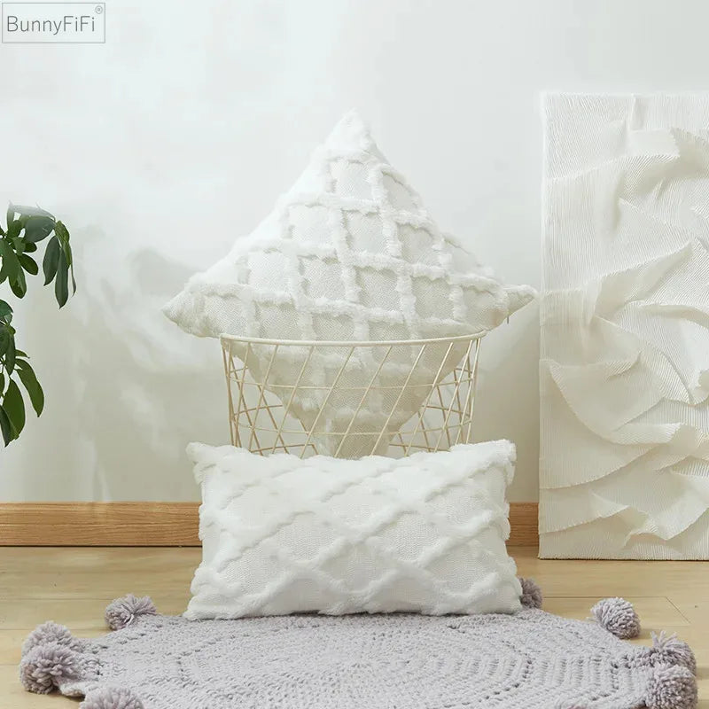 Decorbites™ Bestickte Diamant-Kissenbezug für modernes Wohnzimmer-Dekor