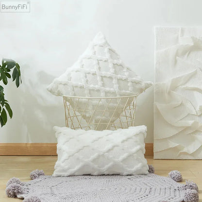 Decorbites™ Bestickte Diamant-Kissenbezug für modernes Wohnzimmer-Dekor